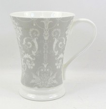 Laura Ashley Mug Josette Dove Gray Bone China Tea Coffee Cup Classic Style