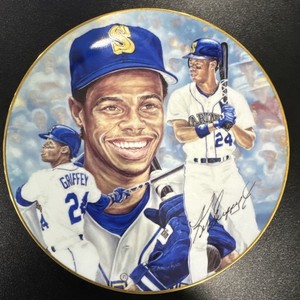 "The Kid "Ken Griffey Jr. 24 By Micheal Taylor GartianMLB Plate Seattle #882