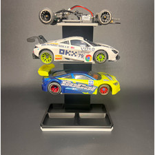 Kyosho Mini-Z Modular 1/28 Scale Pit Stand Triple Car Frame 3-Tier GRAY MR-04