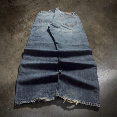 Volcom Stone Mens Jeans 36x30 Vintage Baggy Wide Leg Surf Skater Faded Grunge