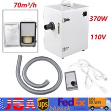 Dental Lab Digital Single-Row Dust Collector Vacuum Cleaner 370w For Laboratory