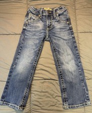 Wrangler 20X Bootleg Blue Jeans Youth Boy 6R Adjustable Waist Cowboy Pants
