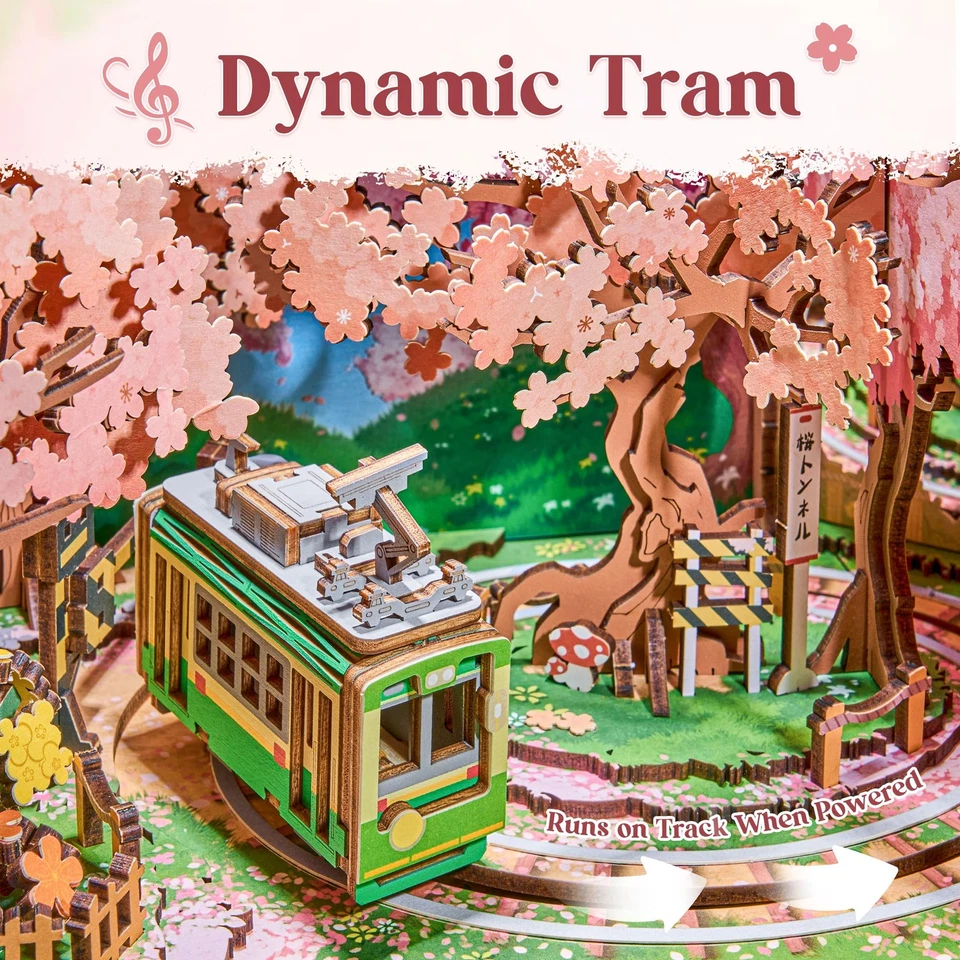 3D Wooden Puzzle Music Box for Adults - DIY Craft Kit  Unique Gift Idea - Image 3 of 4