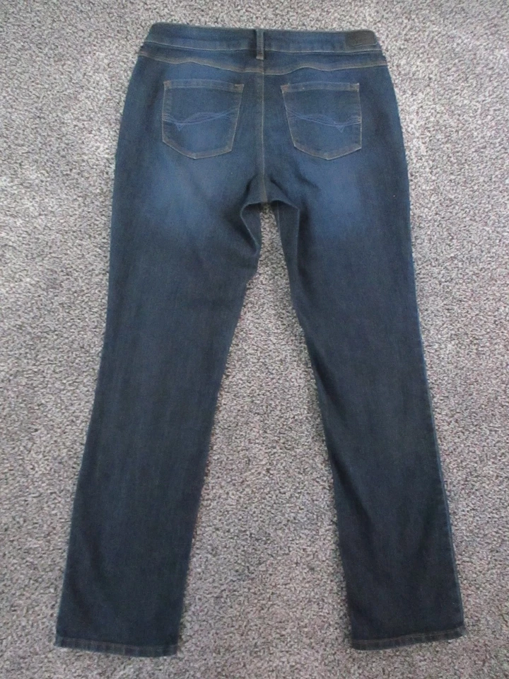 Natural Reflections Jeans Womens 8A Stretch Straight Denim Bass Pro Shops 31x31 - Image 3 of 4