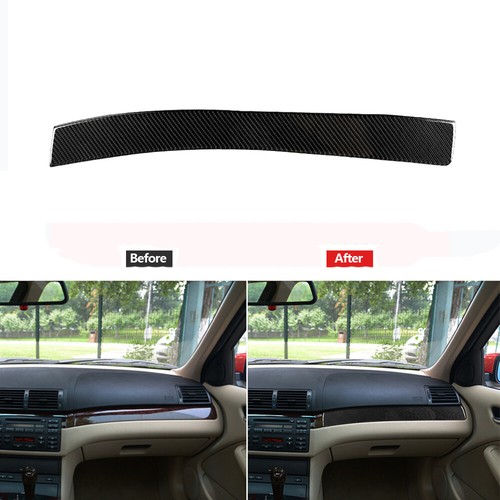 Carbon Fiber Interior Gear Shift Panel Cover Trim For BMW 3 Series E46 (1998-2005) – LHD Only