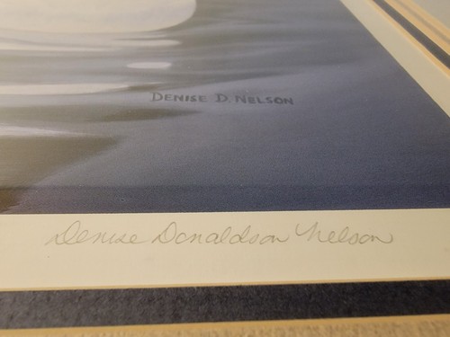 Druck Denise D Nelson matt gerahmt 29"" x 24"" SIGNIERT LIMITIERTE EDITION # 18/950 - Bild 8 von 11