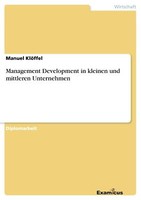 Management Development In Kleinen Und Mittleren Unternehmen | Buch | 97838694337