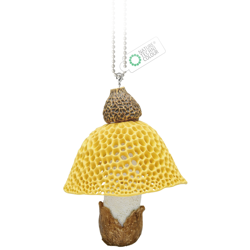 Japan NTC Mono Plus Mushroom Gashapon Keychain Charm Figure 1