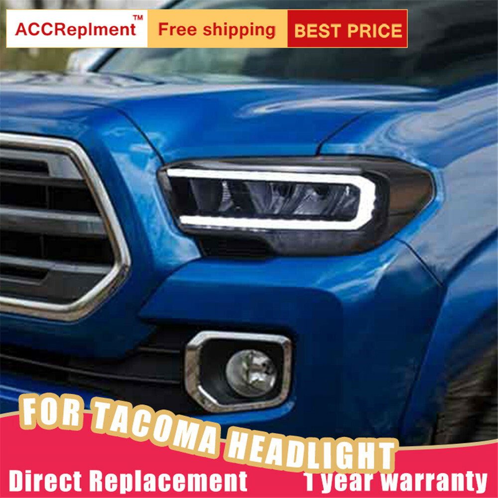 For Toyota Headlights assembly Bixenon Lens Projector LED DRL