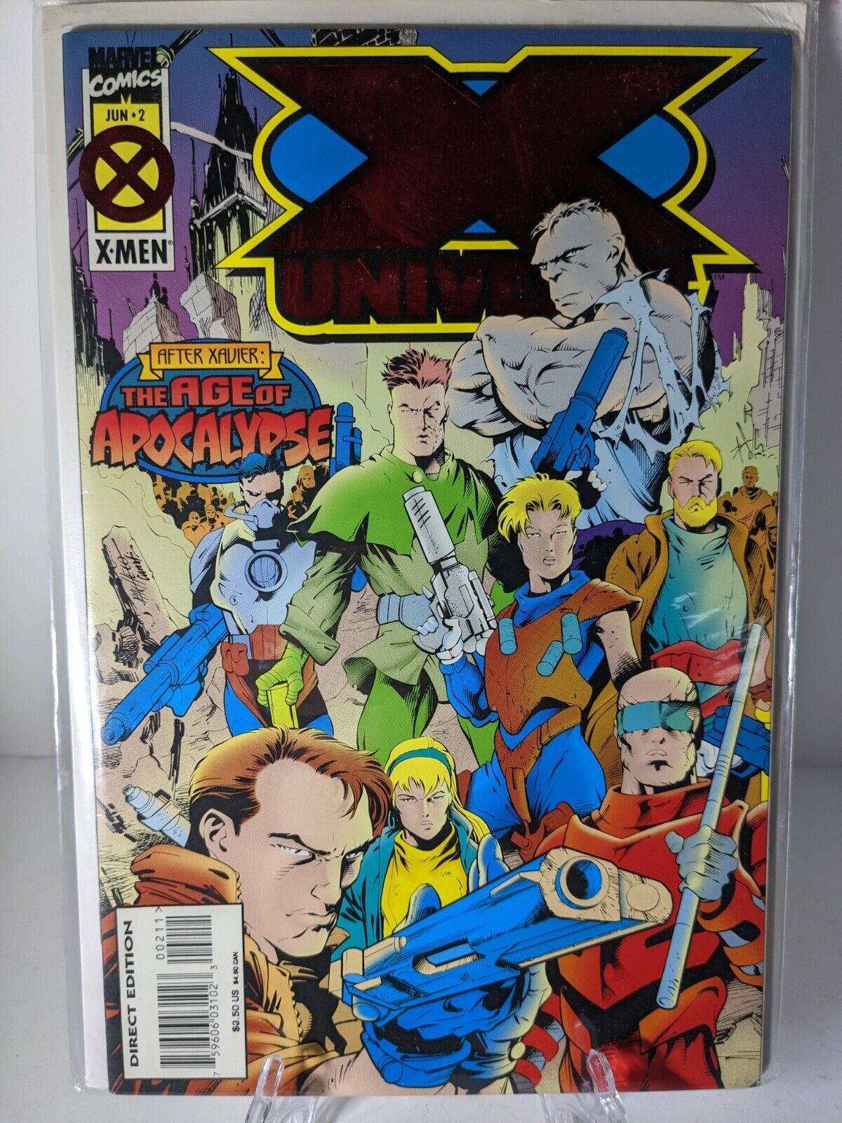 X-Universe #2 (1995) Age of Apocalypse. Marvel Comics. 12 PICTURES =====