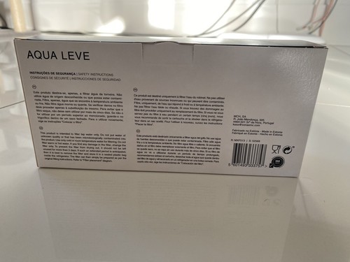 Caraffa filtro acqua Kasa Aqua Leve ricambio cartucce filtro x 3 Brita ecc - Foto 3 di 3