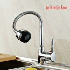 Brass Kitchen Sink Faucet Basin Tap 360 Swivel Spout Hot  Cold US