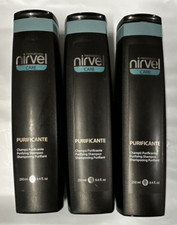 3 x Nirvel Purifcante Purifying Shampoo 8.4fl oz  BRAND NEW 