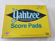 Vintage E.S. Lowe Yahtzee 90 Score Cards Box E6190 — listing 3