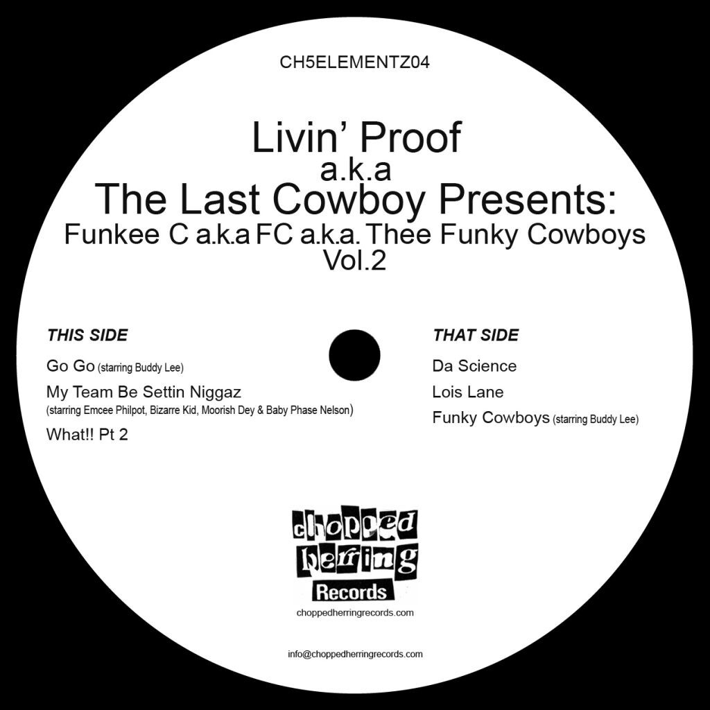 Livin' Proof/J Dilla – Funky Cowboys EP Vol 2 Chopped Herring