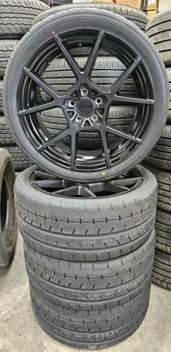 19" Rotiform KPS Wheels & Yokohama Advan A052 Tyres Fit Mercedes Audi Volkswagen - Picture 2 of 9