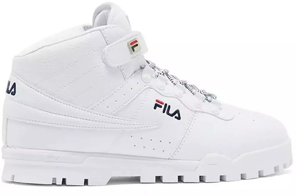 Fila Men s V13 Boot White Navy Red Fashion Sneakers 1FM01156 121
