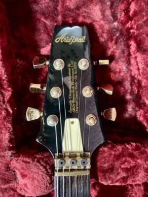 Electric Guitar Aria Pro II PE-R80KV Cloud Inlay S/N 3104375 | eBay