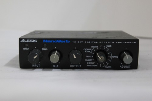 Alesis Nanoverb Reverb Effects Processor NanoVerb 18 Bit - No Power Supply