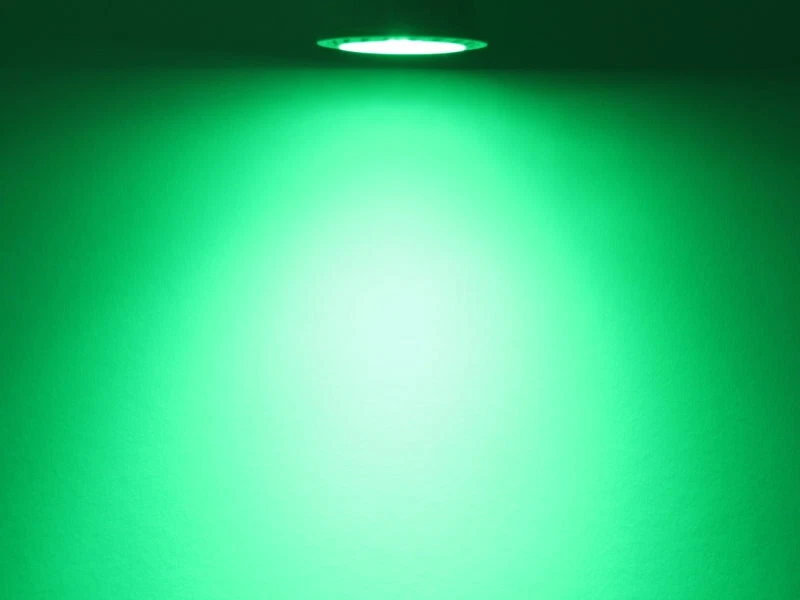 LED COB 5W IP65 Gartenstrahler 230V grün Außenstrahler wasserdicht mit Erdspieß - Bild 4 von 4