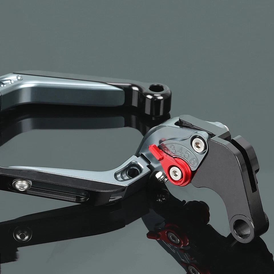 Palancas de embrague de freno extensibles plegables CNC para Honda CBR650F CBR 650F 2014-2018 Foto 4 de 4