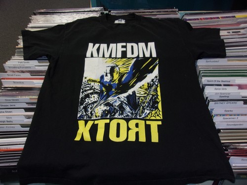 KMFDM XTORT T SHIRT VINTAGE SON OF A 