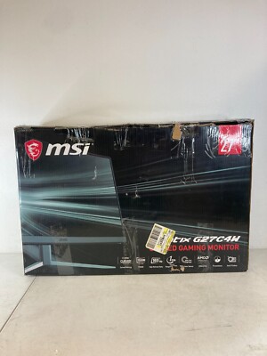 **PARTS ONLY** MSI Optix G27C4W 27'' Widescreen 1080p Curved LCD Gaming Monitor._