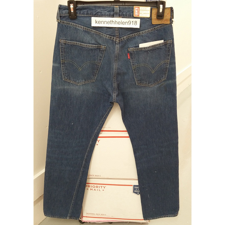 LEVIS VINTAGE CLOTHING 1947 501XX STRAIGHT LEG JEANS MENS SIZE