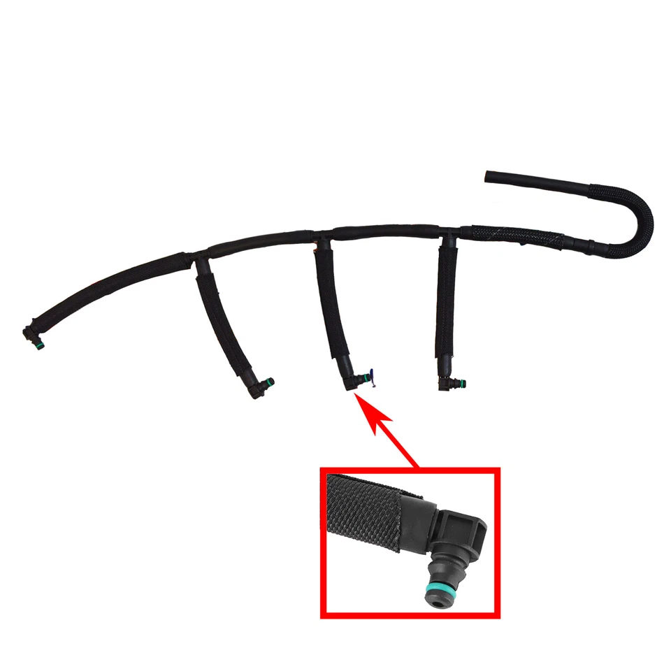 Durite de Retour Carburant prévu pour VW JETTA III IV 1.6 TDI 105 03L130235P - Imagen 2 de 4