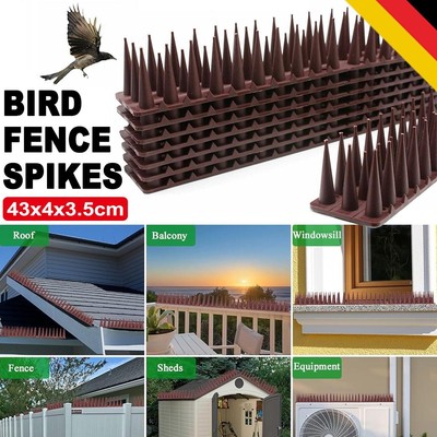 5M Vogelabwehr Kunststoff Taubenabwehr Spikes Bird Taubenspikes Vogelschutz