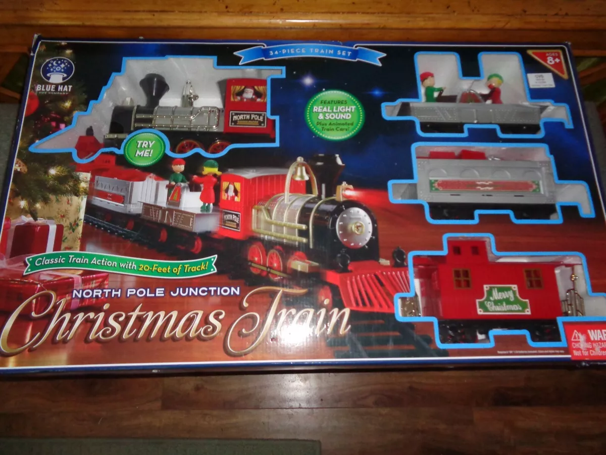 Blue hat 34 piece train set 2025
