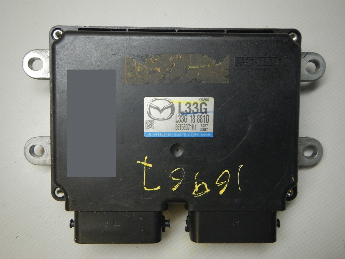 ECU E6T56071H1 L33G18881D Mazda MPV 2006-2016 2007 L3 2.3 AT | eBay