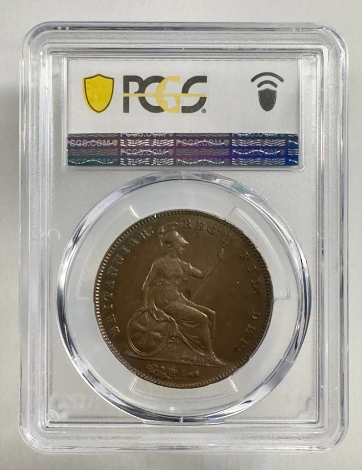 Great Britain, 1855 Victoria 1 Penny. PCGS MS62BN S-3948 Plain Trident - Image 4 of 4