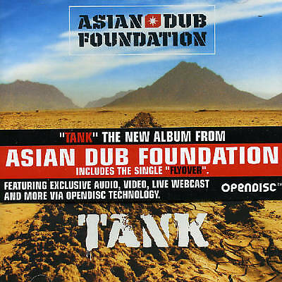 ASIAN DUB FOUNDATION Tank CD BRAND NEW Enhanced