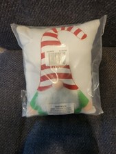 NWOT Beautiful Christmas Gnome Pillow Small size 10  X 8  