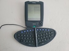 Vintage Royal DaVinci DV1 Palm Size Organizer PDA Pocket  Folding Keyboard