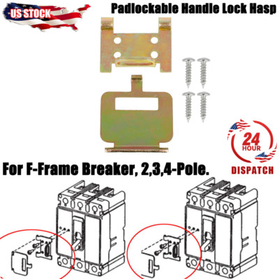 FOR Eaton Cutler Hammer PLK1 Breaker, Molded Case, Handle Lock Hasp Padlockable