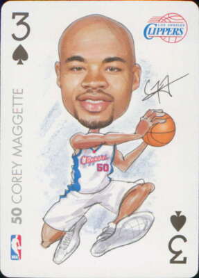 2004-05 All Pro Playing Cards #3  Corey Maggette Los Angeles Clippers