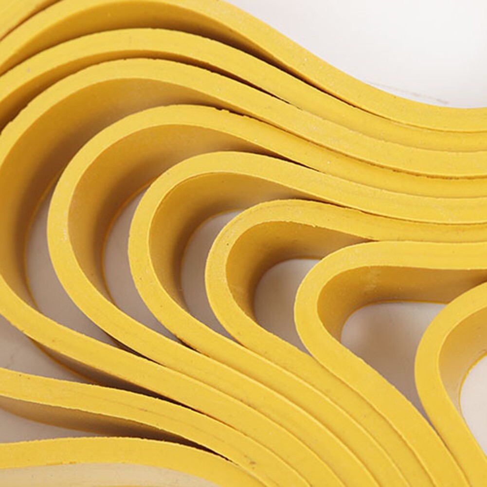 Easy to Install Rubber Band for 12 Inch WoodWorking Band Saw Yellow