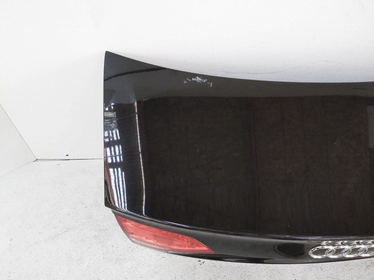 2009-2012 Audi A4 Trunk Lid Rear Deck - Black - Has Some Scuffs