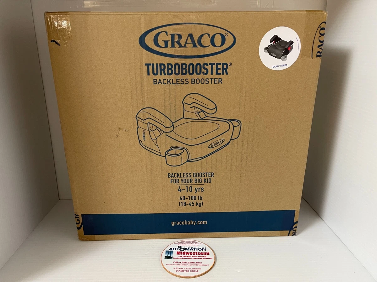 Graco TurboBooster Backless Booster Car Seat, Galaxy