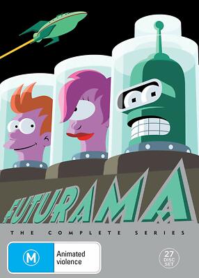 Futurama Season Series 1+2+3+4+5+6+7+8 DVD box set New & Sealed 1