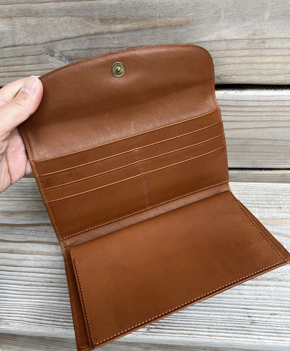 Coach wallet checkbook hotsell