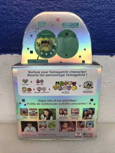 Tamagotchi Pix Nature Green Interactive Virtual Pet Ban Dai New Sealed - Picture 3 of 7