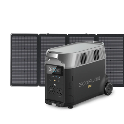 EcoFlow DELTA Pro 3600Wh Portable Power Station+400W Solar Panel