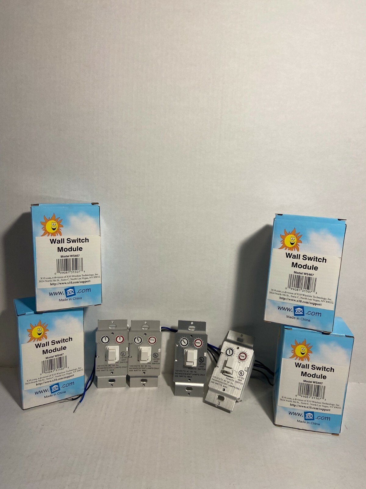 X10 Wall Switch Module WS467C New in Box (LOT OF 2*) ws 467c see pics