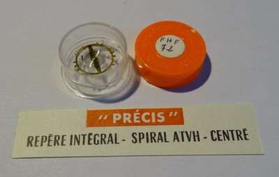 Pièce Horlogerie : Balancier Avec Spirale Pour Calibre FHF 72 - Marque LAVAL - Neuf