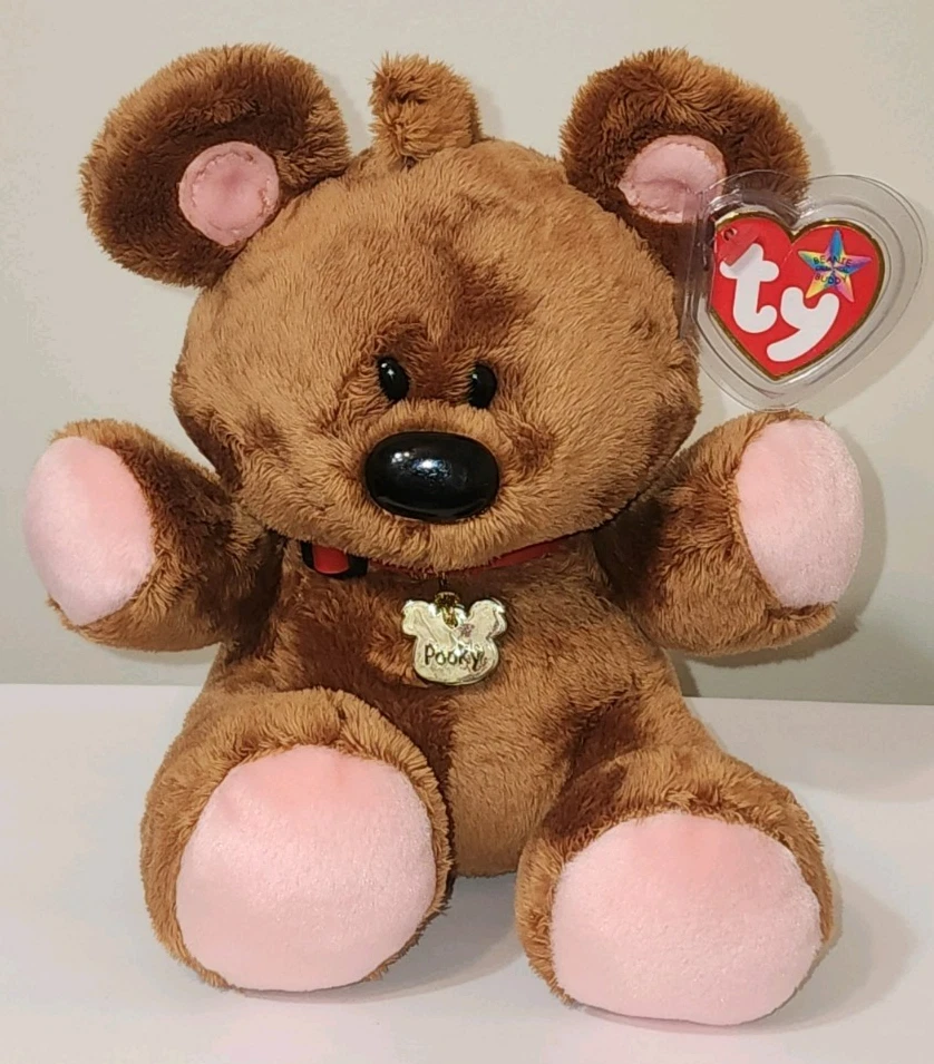 Ty Beanie Buddy - POOKY The Bear (Garfield)(8 Inch) MWNMT Stuffed Animal Toy - Image 3 of 4
