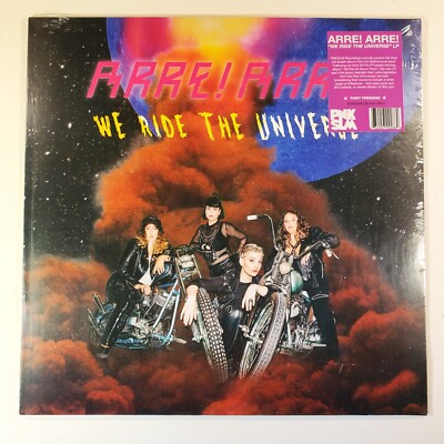 Arre! Arre! - We Ride The Universe (Black Vinyl LP 1st Pressing) New & Sealed