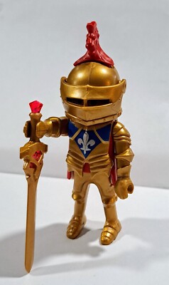 PLAYMOBIL CABALLERO DORADO FLOR DE LYSS 13/8/15